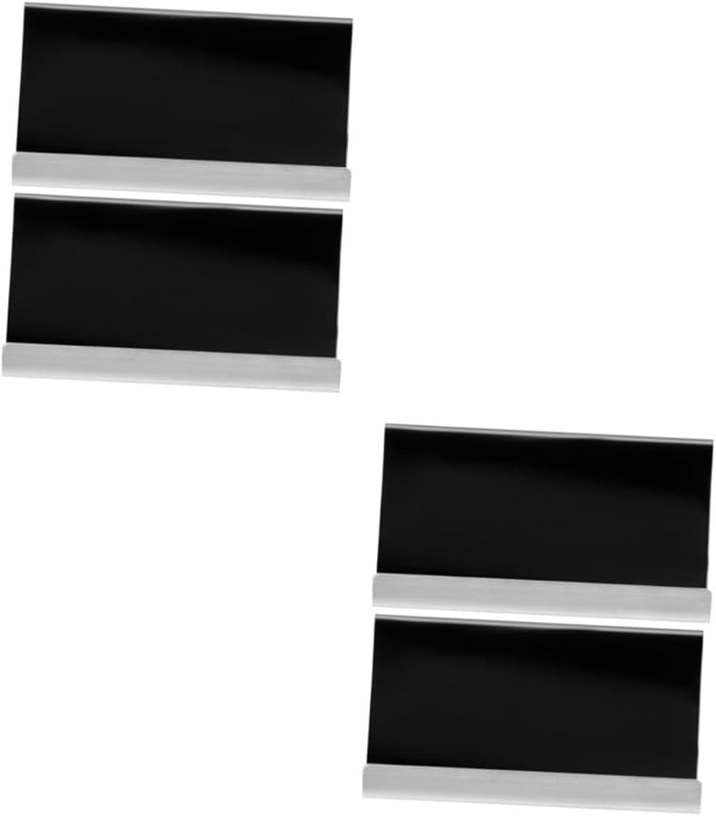 Veemoon 2 Pack Stainless Steel Trading Card Holder Business Card Display Stand Frame - Image 1